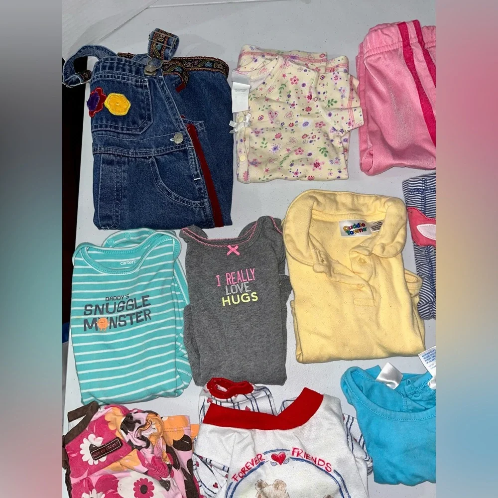Bundle of 16 Girls Clothes